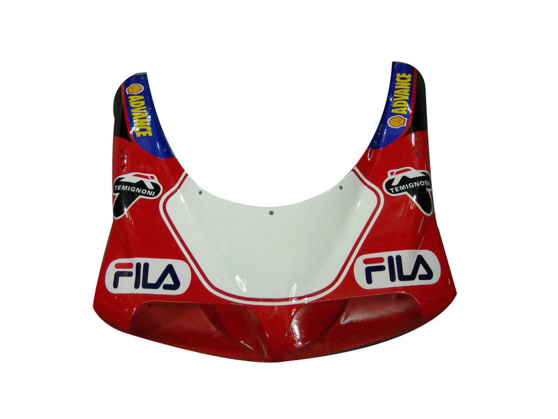 Owiewki do Ducati 996 1996-2002 Czerwony Biały Niebieski Fila Racing Generic