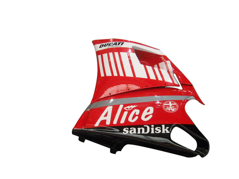 Kåpa för 1996-2002 Ducati 996 Red Alice Racing Generic