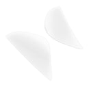 Capa protetora da lente do farol dianteiro se encaixa na Kawasaki Zx-6R Zx 6R 636 preta genérica