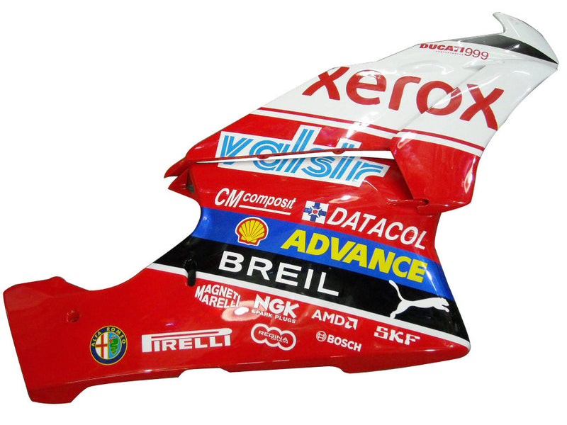 Fairings for Ducati 999 2003-2004 Rød og hvit Xerox Racing Generic