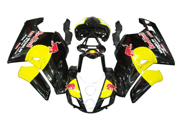 Fairings for Ducati 999 2005-2006 Sort og gul Generisk