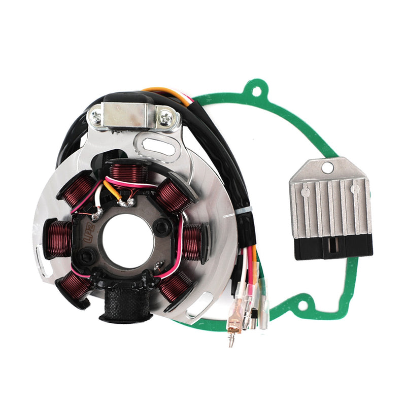 Magneto Stator + Spänningslikriktare + Packning för EXC SX 250 300 380 2K-3 2000-2003 Fedex Express Generic