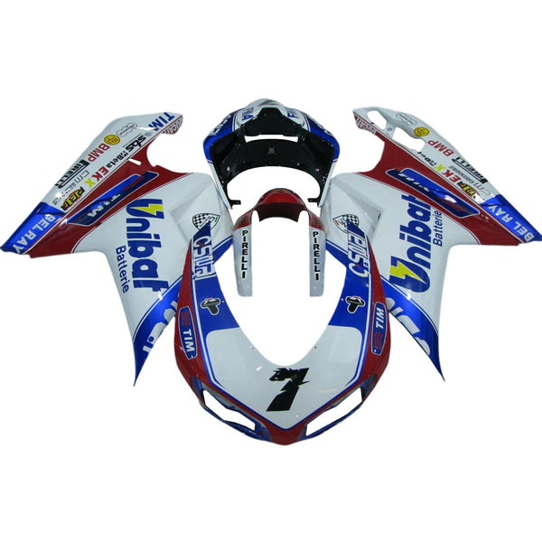 Kåpesett for Ducati 1098 1198 848 2007-2011 Karosseri ABS