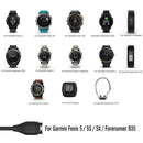 Cable de carga USB para Garmin Fenix ​​5 5s 5x vivoaktiv 3 vivosport