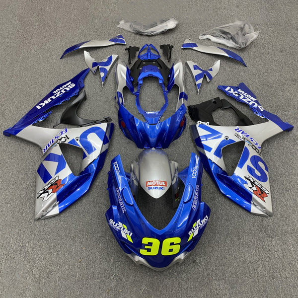 Amotopart Suzuki GSXR1000 2009-2016 K9 kåpa Set Body Plast ABS