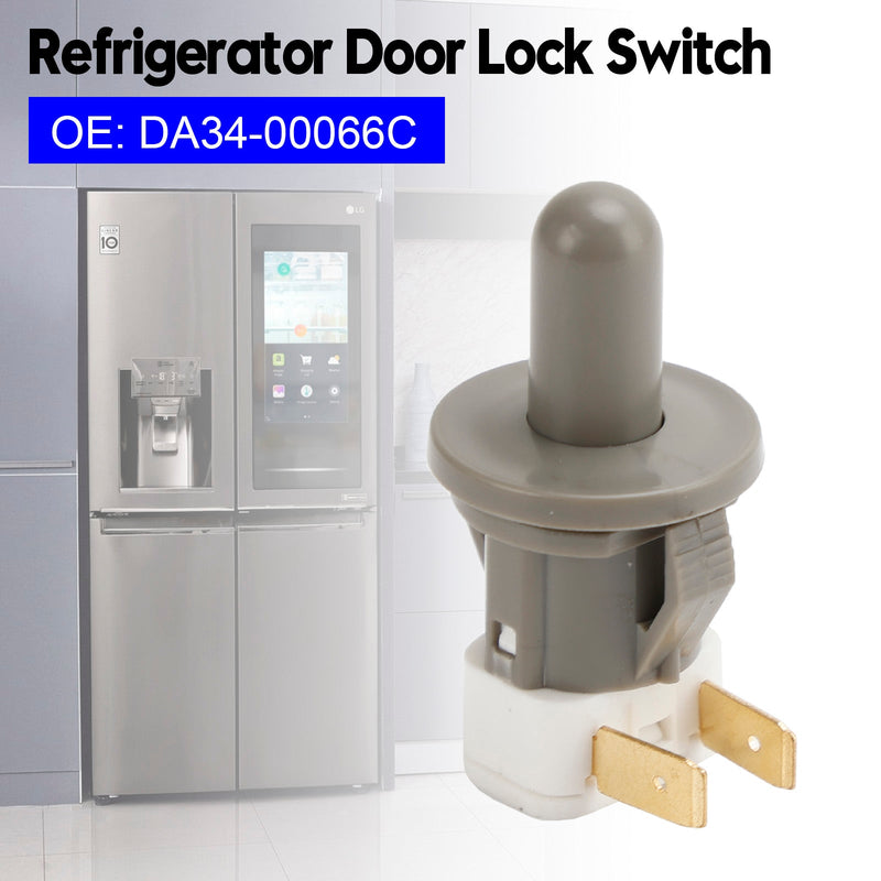 Reemplazo del interruptor de cerradura de puerta DA34-00066C para refrigerador SAMSUNG