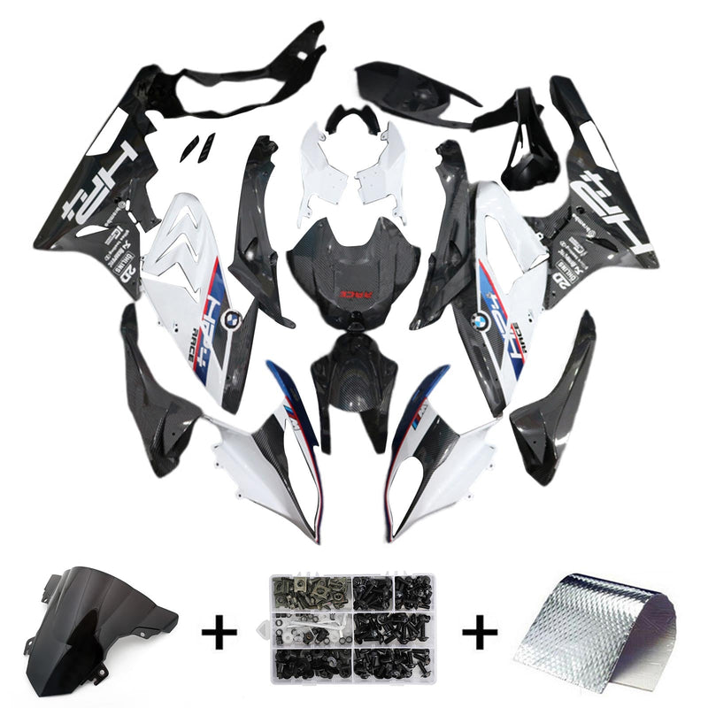 Kit de carenagem Amotopart BMW S1000RR 2015-2016 corpo plástico ABS