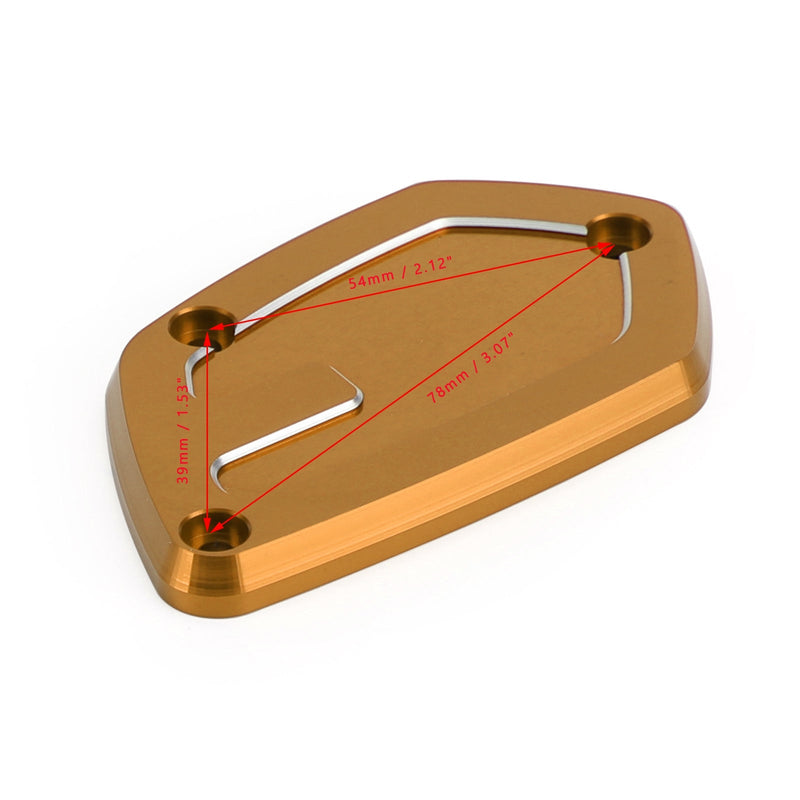 CNC Bremsbehälterdeckel vorne für BMW F 750/850 GS F900 R/XR S1000 R/XR 15-2022 Generic