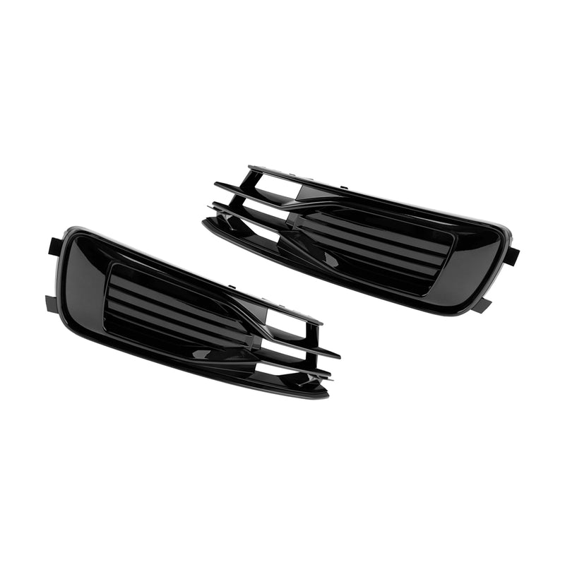 Audi A6 C7 2014-2018 2stk Frontfanger Tåkelys Grill Sort