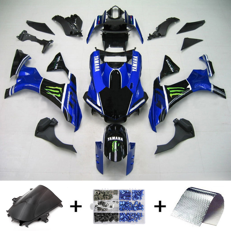 Kit de carenagem para Yamaha YZF 1000 R1 2015-2019 Genérico