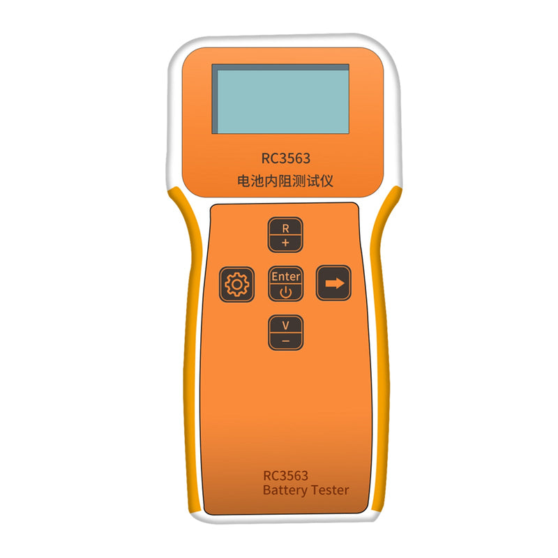 Detector de testador de tensão de resistência interna do medidor de tensão da bateria RC3563