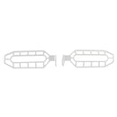 Cubierta de protección de señal de giro trasera de motocicleta adecuada para Honda CB500X 2019-2020 Genérico