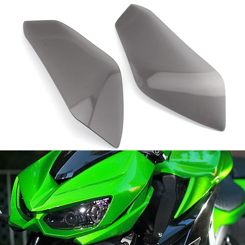 Tampa protetora de vidro do farol dianteiro Fit Honda Cbr1000Rr 2017-2020 Smoke Generic