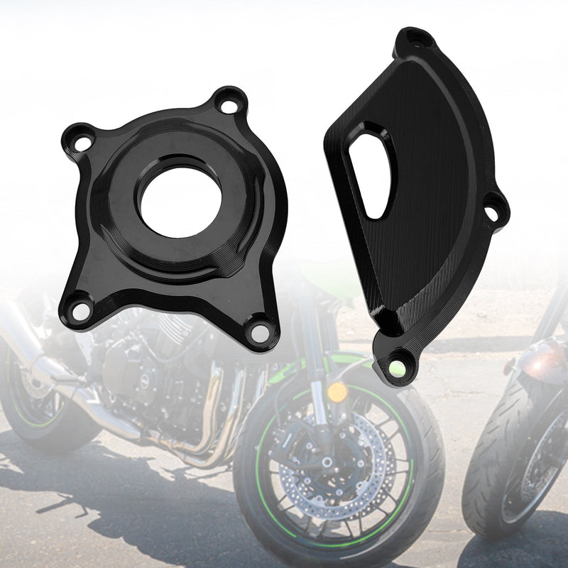 2017-2023 Kawasaki Z900 Z900RS CAFE Stator Motorabdeckung Slider Protector Kunststoff Titan