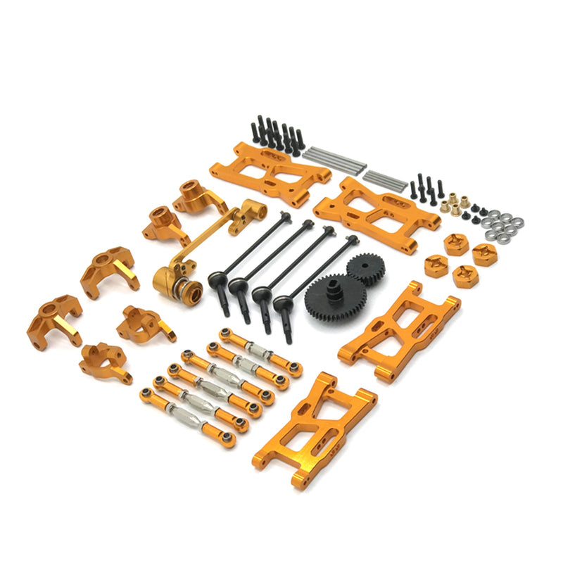 Metall 1/12 1/14 RC-Autoteile Kits für Wltoys 144001 144002 124016 124017 124018