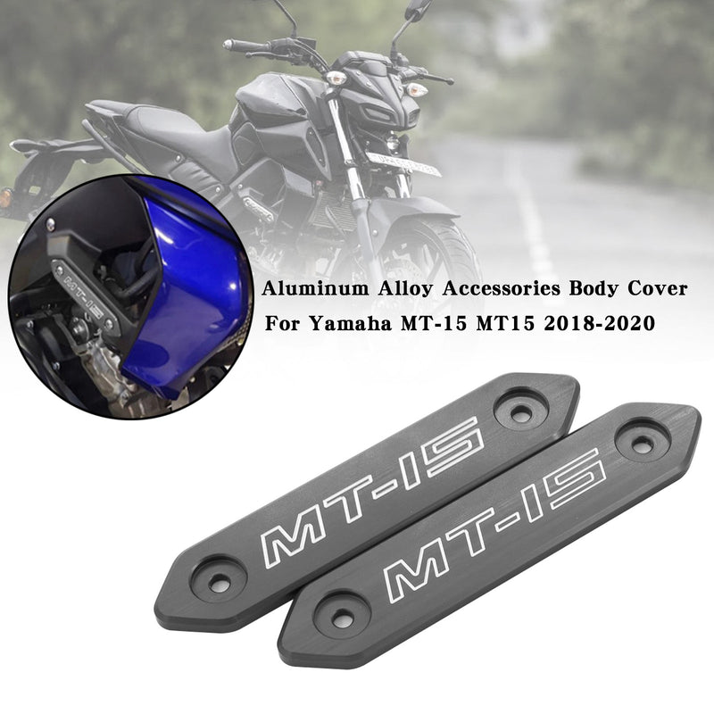 Aluminiumlegierung Zubehör Karosserieabdeckung für Yamaha MT 15 MT-15 MT15 2018-2020 Generic