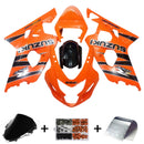 2004-2005 Suzuki GSXR 600/750 K4 sprøytestøpt kåpesett Body Plast ABS