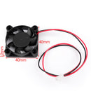 4Pcs DC Brushless Cooling PC Computer Lüfter 24V 4010s 40x40x10mm 0,15A 2-Pin-Draht