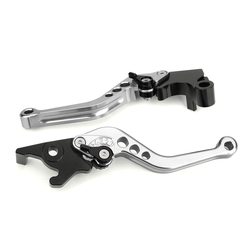 Alavancas de embreagem de freio para YAMAHA YZF R3 R25 MT 25 2015-2017 prata genérico