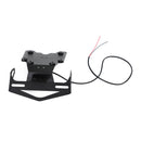 Soporte de marco para matrícula adecuado para Yamaha TENERE 700 / XTZ700 2019-2021 Genérico
