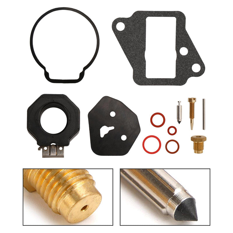 Kit de conversão de carburador adequado para Yamaha 9.9 HP 15 HP 6E7-W0093-01 6E7-W0093-02