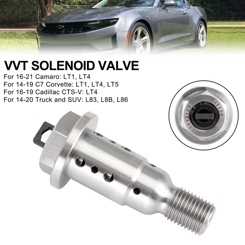 2014-2019 C7 Corvette: LT1, LT4, LT5 Gen V nokka-akselin pultti / VVT solenoidi 12681018