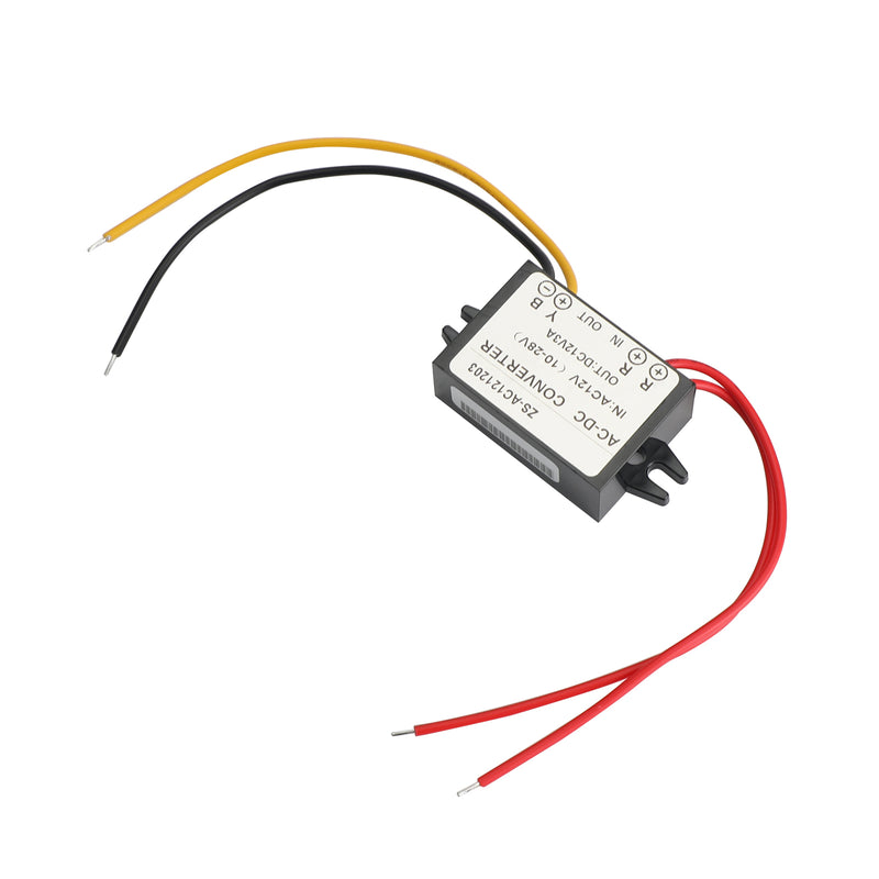 AC/DC spänningsomvandlare spänningsregulatormodul buck AC 10-28V till DC 12V 3A
