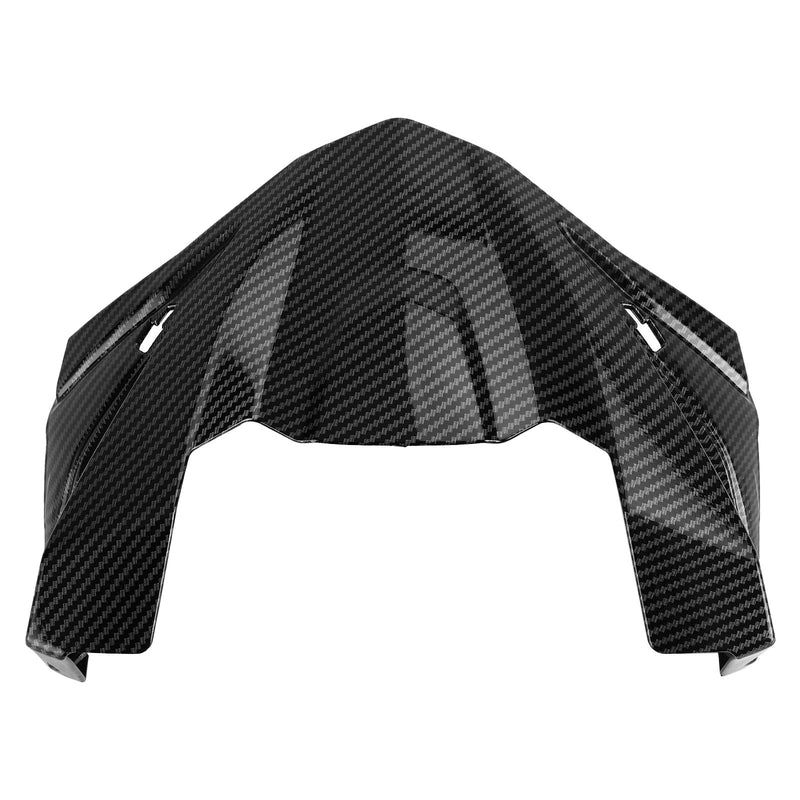 Capa de fibra de carbono para farol dianteiro, capa para kawasaki z650 2017-2019