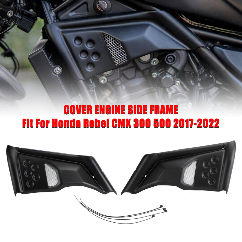 Honda Rebel CMX 300 500 2017-2022 carenado carcasa protectora cubierta motor marco lateral