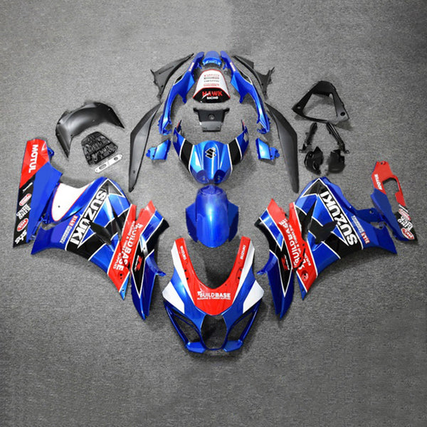 Amotopart Suzuki GSXR1000 2017-2023 K17 kåpa Set Body Plast ABS