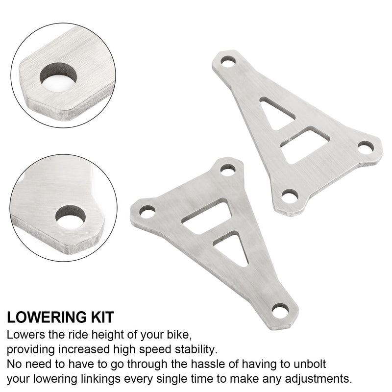 Tieferlegungs-Links-Kit für die Hinterradaufhängung, passend für HONDA CBR600RR 2007–2014 Generic