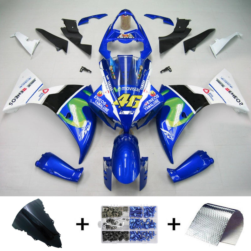 Kit de carenagem para Yamaha YZF 1000 R1 2012-2014 Genérico