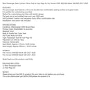 Sada zadního sedadla spolujezdce a opěrky nohou pro Honda Rebel 2017-2022 CMX 300 CMX 500