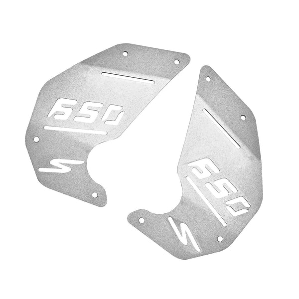 Kawasaki Vulcan S En Vn650 2015-2022 Motordekselplate Sidepanel Sølv for Cafe