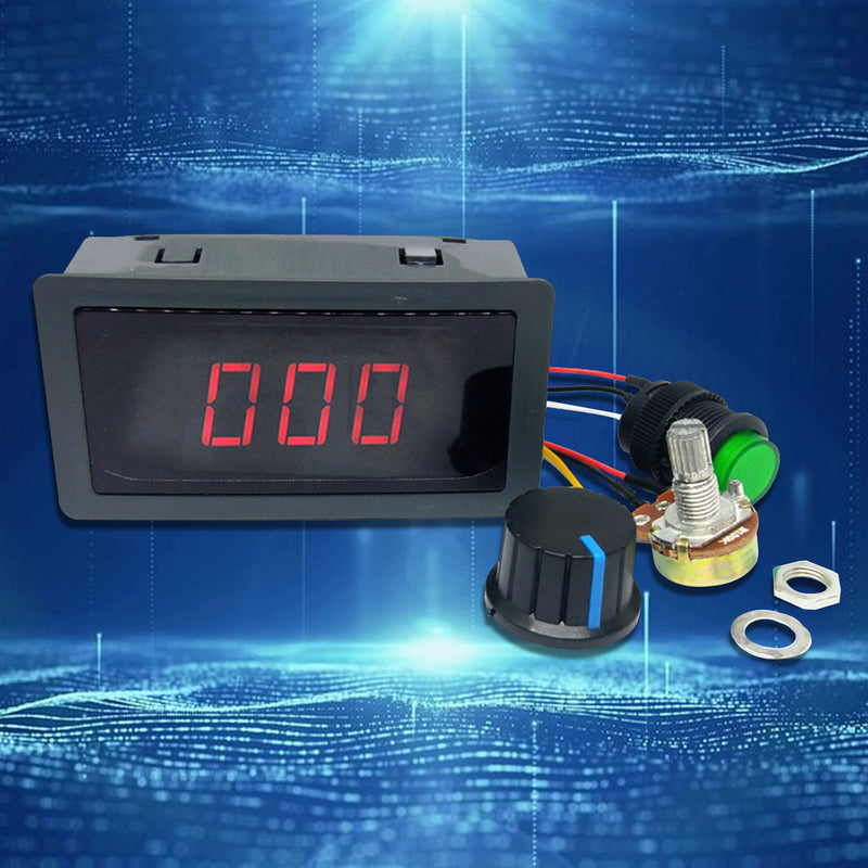 DC6-30V 12V 24V 8A 16kHz PWM Motorhastighetsregulator Hastighetsregulator Digital