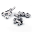 Fram + bak fotstödsfäste lämplig för Suzuki GSX-R GSXR 1000 2007 2008 Generic