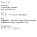 Gaźnik gaźnika odpowiedni dla Yamaha Warrior 350 YFM 350 Yfm350 ATV Quad 1987-2004 Generic