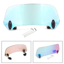 Motorsykkel Justerbar Clip On Windshield Extension Spoiler Vindavviser