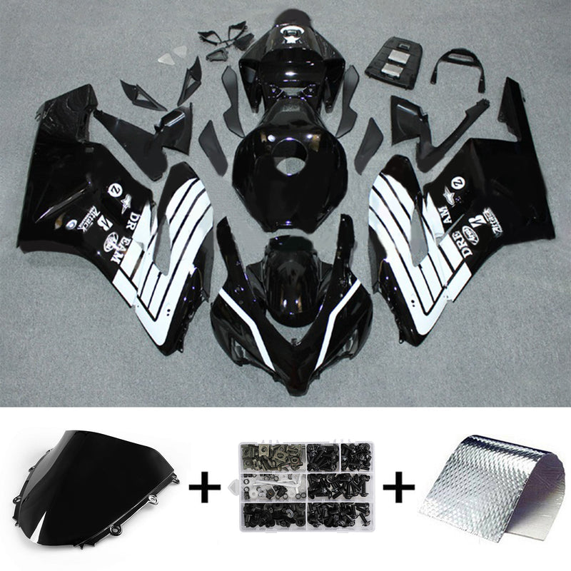 Amotopart Honda CBR1000RR 2004-2005 Juego de carenado Cuerpo Plástico ABS