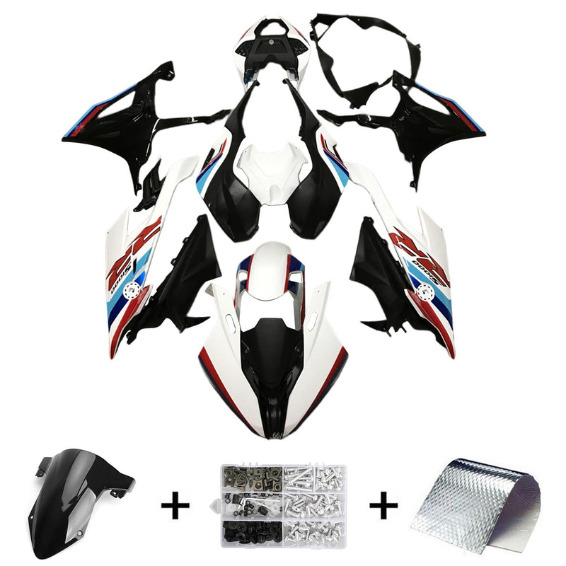 Amotopart BMW M1000RR S1000RR 2019-2022 Fairing Set Body Plast ABS