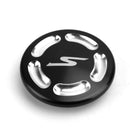 Tampa da tomada do quadro do furo de alumínio do boleto para kawasaki en650 vulcan s 650 15-19 genérico