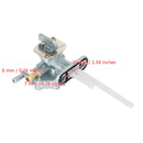 Ocasní ventil palivové nádrže Petcock Fit pro Yamaha FJ600 1984-1990 XJ750 1982-1983