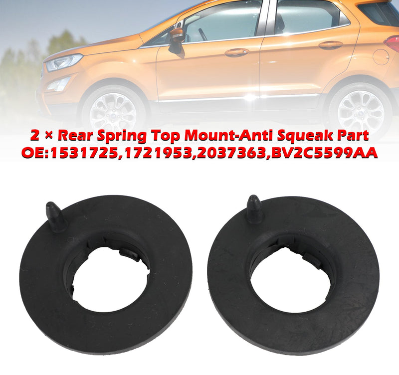 2 × Mola Traseira Top Mount Anti Squeak Part para Ford Fiesta Mk7 09-17 1531725