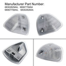 Przyciemniane kierunkowskazy lusterka holowniczego (LH + RH) dla Dodge Ram 1500 2500 3500 Generic