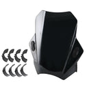 Yleiskäyttöinen moottoripyörän säädettävä tuulilasi tuulilasi 22 mm 25 mm 28 mm ohjaustanko yleinen