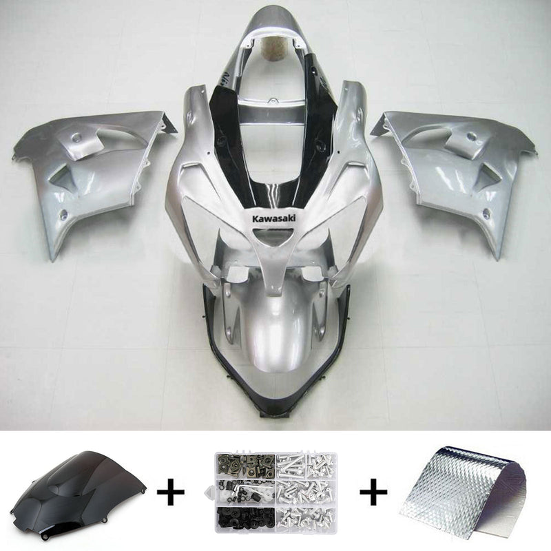 Kåpesett for Kawasaki ZX9R 2002-2003 Generisk