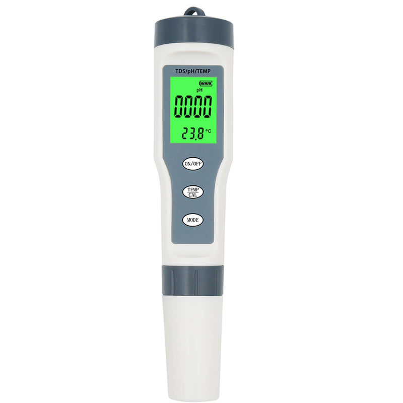3 in 1 Digital PH TDS TEMP wasserdichtes Wasserqualitätsmesser Tester Test Pen Tool