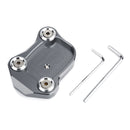 Stativ sidostöd förstorad plattplatta för Honda CB650F CBR650F 2014-2018 Generic