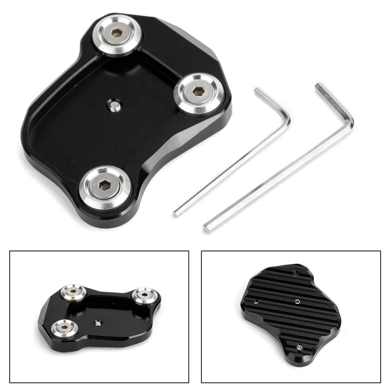 Almofada de placa ampliada de descanso lateral para Honda CB650F CBR650F 2014-2018 Genérico