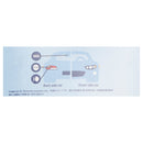 Para Philips 11065RU31B2 Ultinon Pro3100 LED ROJO W21W. W3x16d 12V